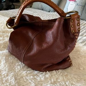 Lucky brand brown leather hobo bag Penny Big Bang Theory